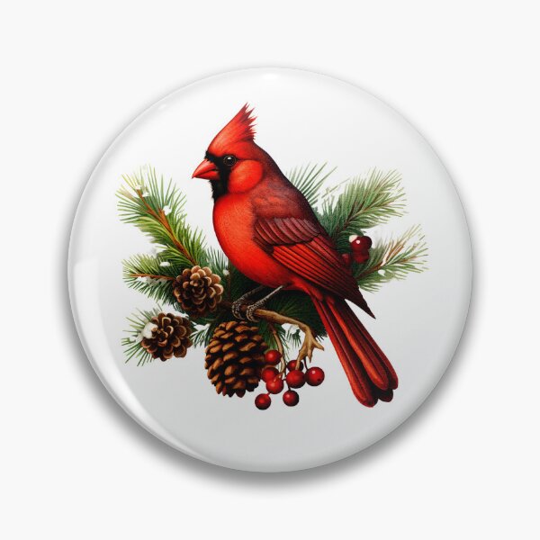 Item preview, Pájaro rojo cardenal norteño designed and sold by Kkoriginal.