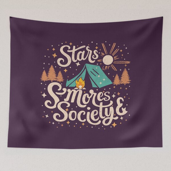 Item preview, Stars & S'mores Society designed and sold by Wissam Ramadan.