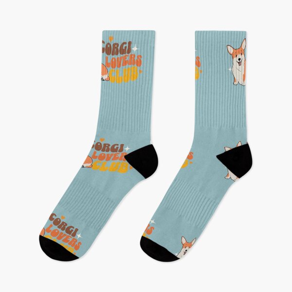 Item preview, Corgi Lovers Club Retro Style designed and sold by PG Illustration.