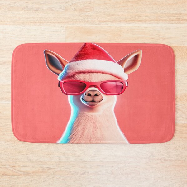 Item preview, Festive Llama: A Japanese Touch at Christmas designed and sold by sachirb.