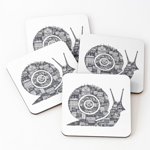 Item preview, Paris France Snail designed and sold by Animalandscapes Inc..