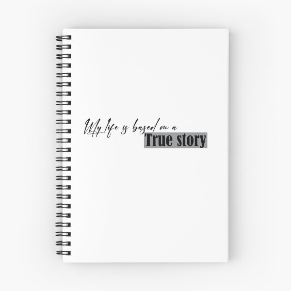 Item preview, My life is based on a true story funny quote cute gift designed and sold by yxmi21.