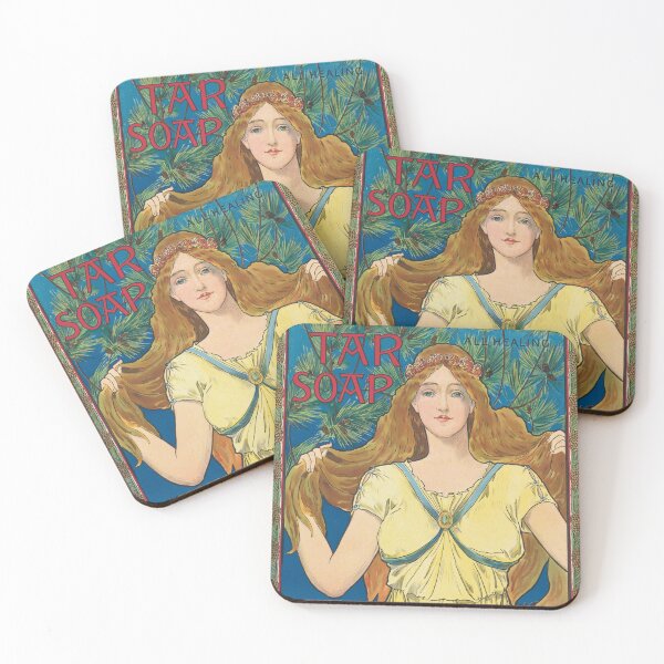 Item preview, Packer's Tar Soap, Louis Rhead designed and sold by NouveauEra.