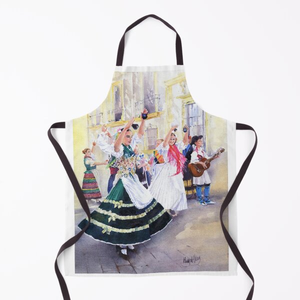Item preview, Folk Dancers in the Square, Terque designed and sold by Margaret Merry.