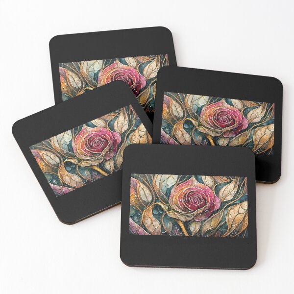 Item preview,  Royal Dreamy vibrantv Rose leaves Floral Ray of Light Smooth designed and sold by Aniyah.