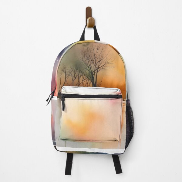 Item preview, Fall Evening Scene C in Watercolors & Pen designed and sold by Oldetimemercan.