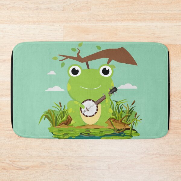 Item preview, Kawaii Banjo Frog designed and sold by my-green-gecko.