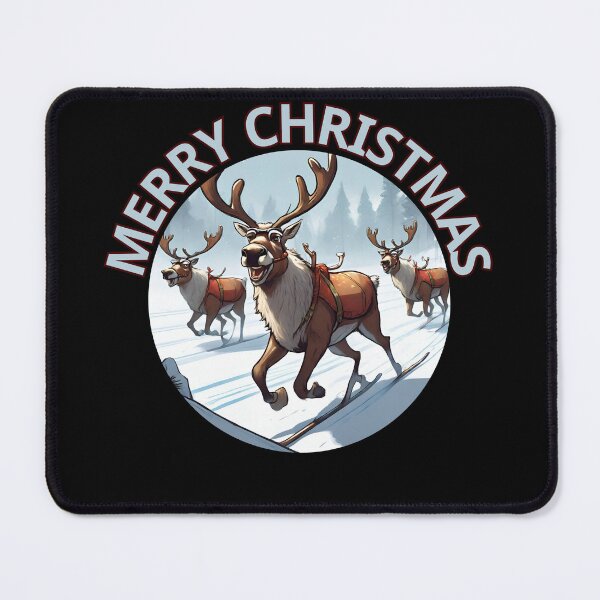 Item preview, Joyful Reindeer Christmas Spirit Wild Run designed and sold by ChicTrendz.
