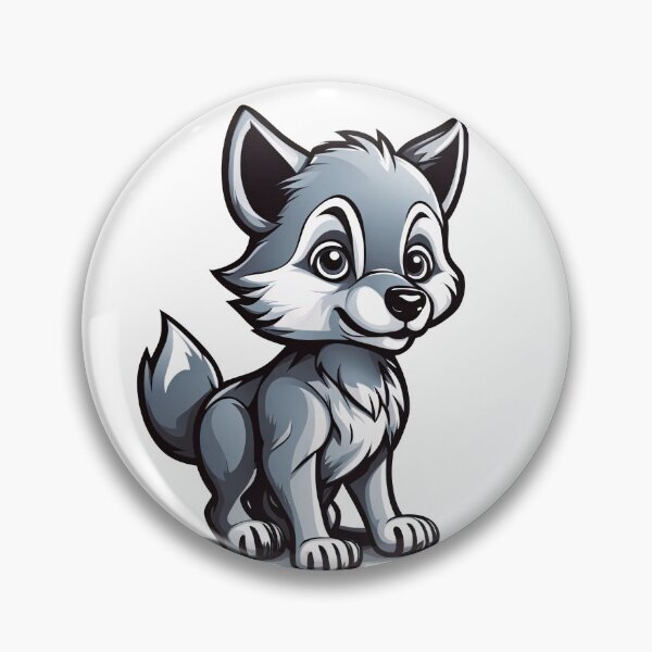 Item preview, Baby Wolf toonart 1 designed and sold by Salimgor Hangaround Music.
