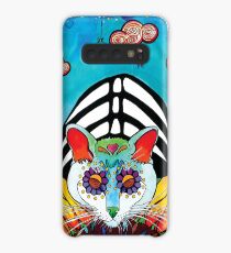 Sunflower Cat Case/Skin for Samsung Galaxy