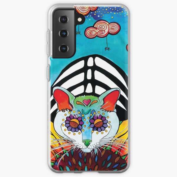 Sunflower Cat Samsung Galaxy Soft Case