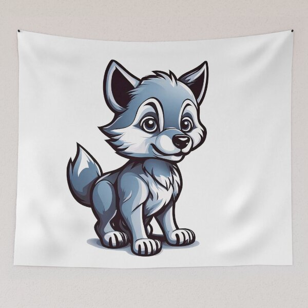 Item preview, Baby Wolf toonart 2 designed and sold by Salimgor Hangaround Music.