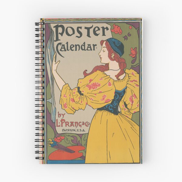 Aperçu de l'œuvre Calendrier à affiches, Louis Rhead créée et vendue par NouveauEra.