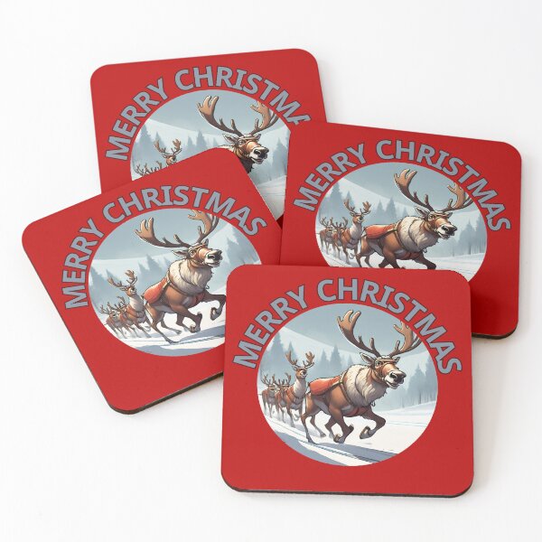 Item preview, Joyful Christmas Reindeer Group designed and sold by ChicTrendz.
