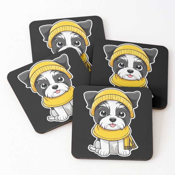Item preview, Scruffy Terrier Wearing Yellow Hat designed and sold by Bilisik.
