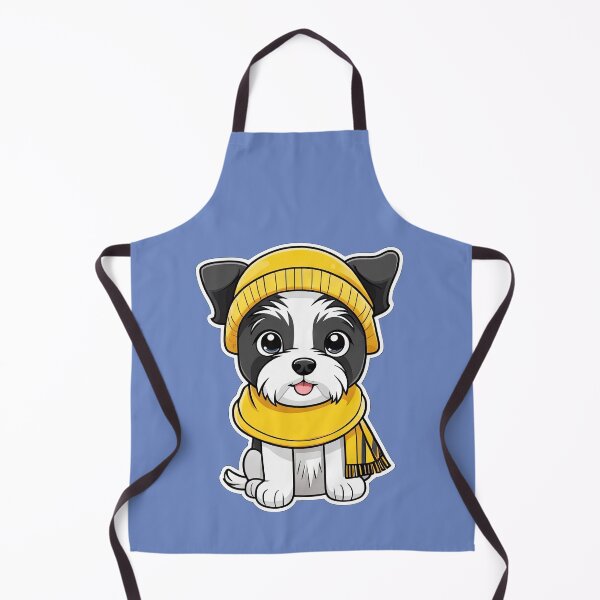Item preview, Scruffy Terrier Wearing Yellow Hat designed and sold by Bilisik.