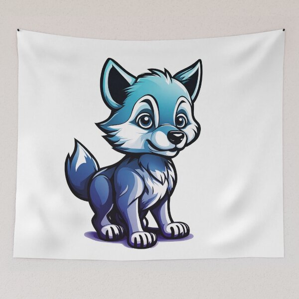 Item preview, Baby Wolf toonart 3 designed and sold by Salimgor Hangaround Music.