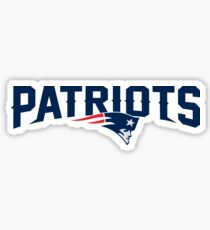 New England Patriots Tom Brady King Of The North Sticker