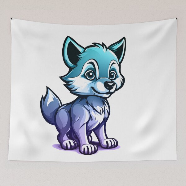 Item preview, Baby Wolf toonart 4 designed and sold by Salimgor Hangaround Music.