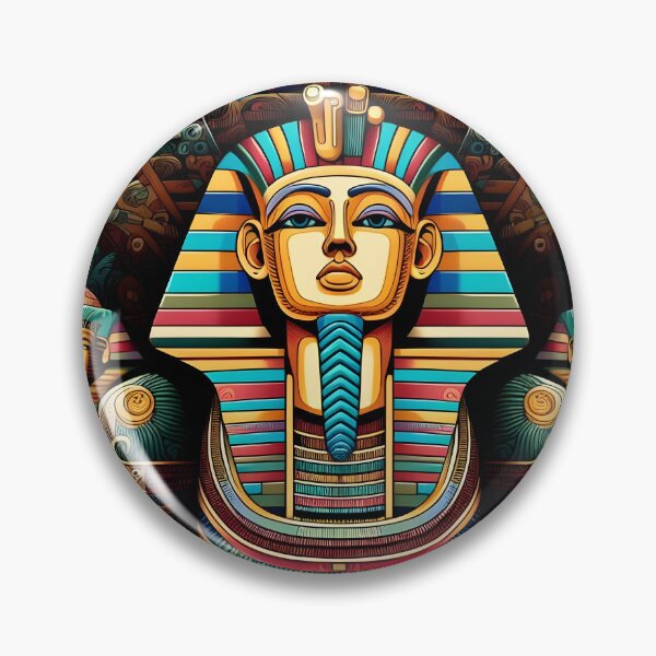 Item preview, king Tutankhamun - Sands of Serenity Art Deco designed and sold by StedeBonnet.