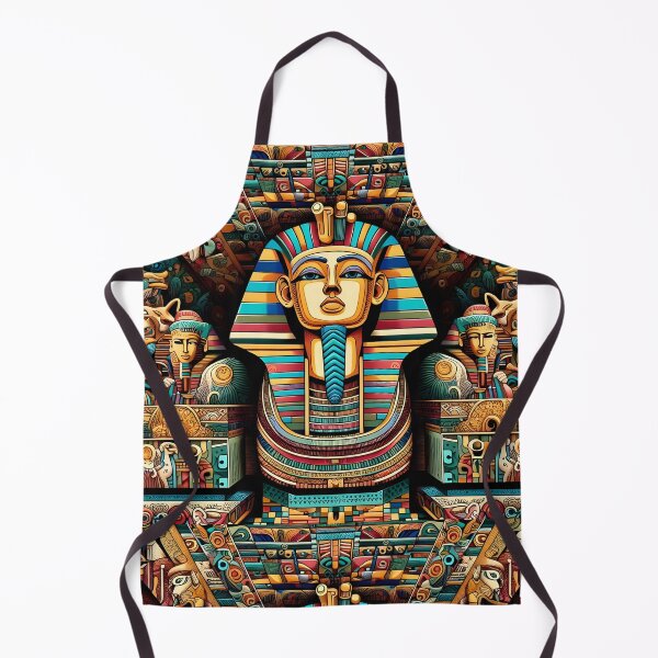 Item preview, king Tutankhamun - Sands of Serenity Art Deco designed and sold by StedeBonnet.