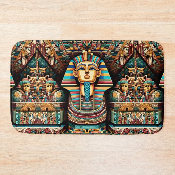 Item preview, king Tutankhamun - Sands of Serenity Art Deco designed and sold by StedeBonnet.