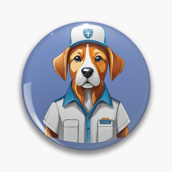 Item preview, Cavalier King Dog dressed as a worker designed and sold by Bilisik.
