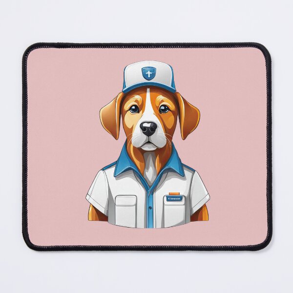 Item preview, Cavalier King Dog dressed as a worker designed and sold by Bilisik.