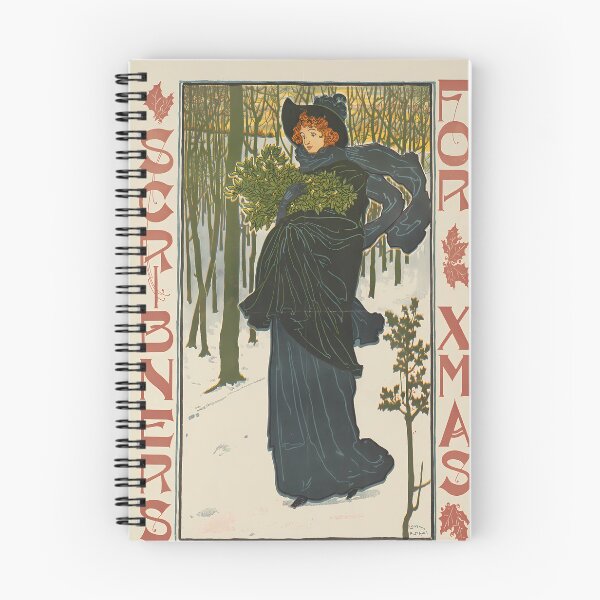 Item preview, Scribners for Xmas, Louis Rhead designed and sold by NouveauEra.