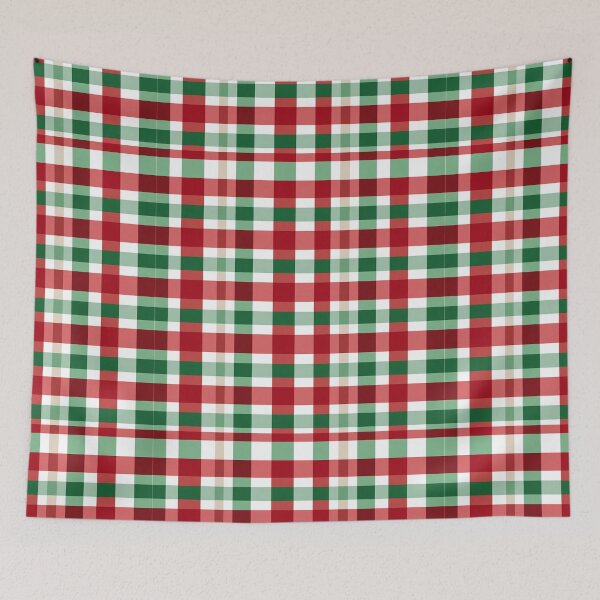 Item preview, Red and green checked pattern designed and sold by Chirayu1111.