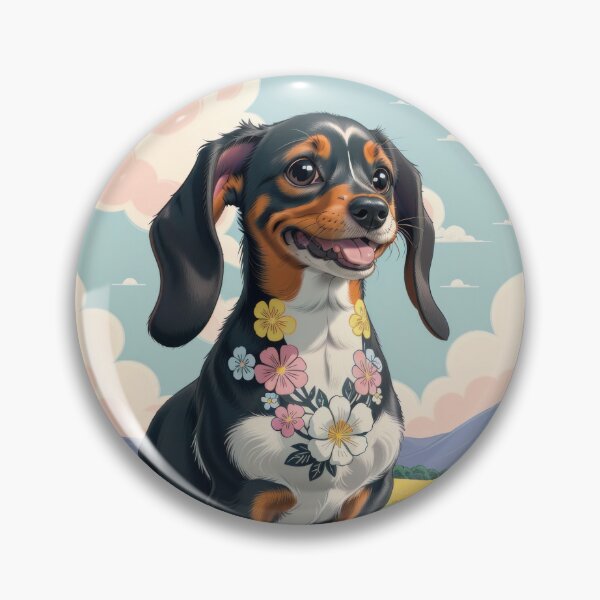 Item preview, Art of Dachshund dog artwork designed and sold by Tio-Tecun.