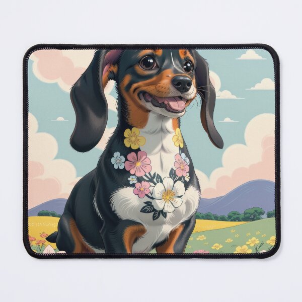 Item preview, Art of Dachshund dog artwork designed and sold by Tio-Tecun.