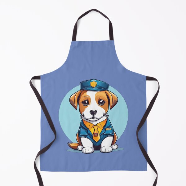 Item preview, Cavalier King Dog dressed as a Police designed and sold by Bilisik.