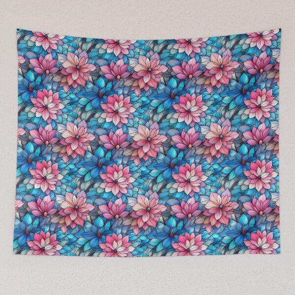 Item preview, Pink Flower Pattern designed and sold by culturefull.