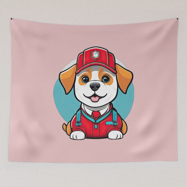 Item preview, Cavalier King Dog dressed as a Worker designed and sold by Bilisik.