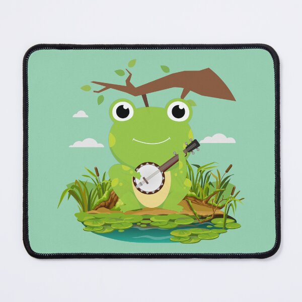 Item preview, Kawaii Banjo Frog designed and sold by my-green-gecko.
