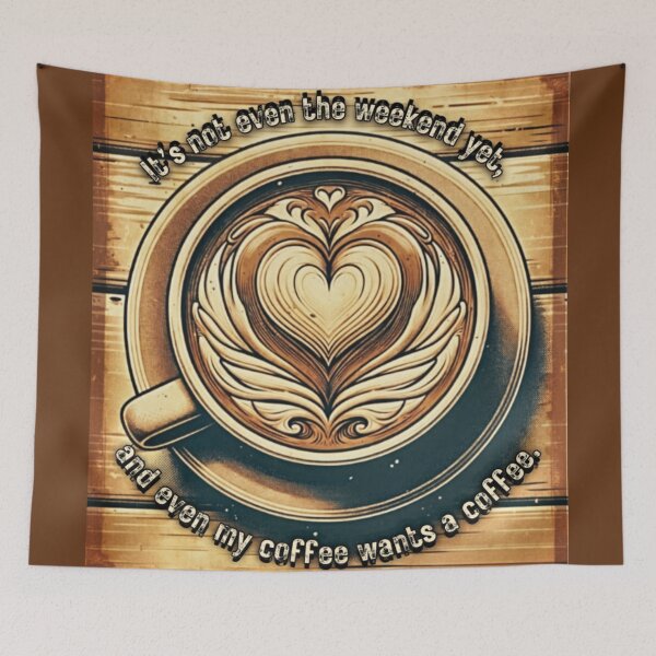 Item preview, Even My Coffee Wants a Coffee designed and sold by gleefulme.