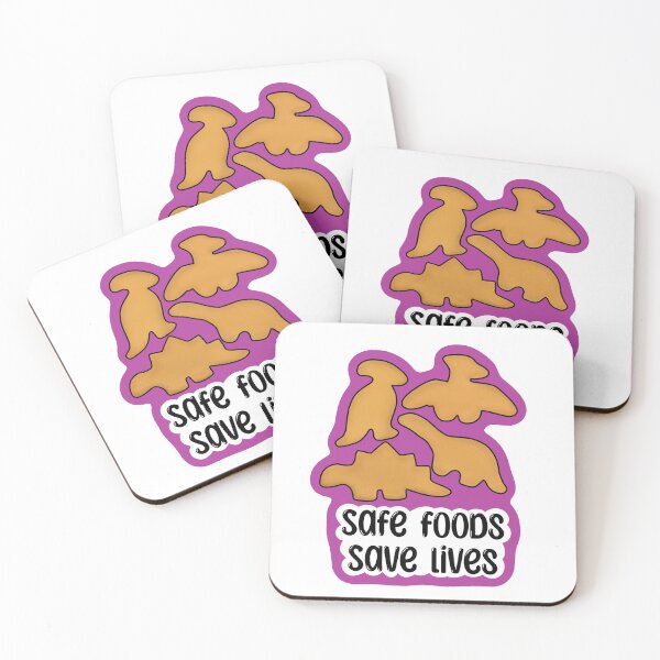 Item preview, Safe Foods Save Lives Dino Nuggies designed and sold by JustMissJenn.