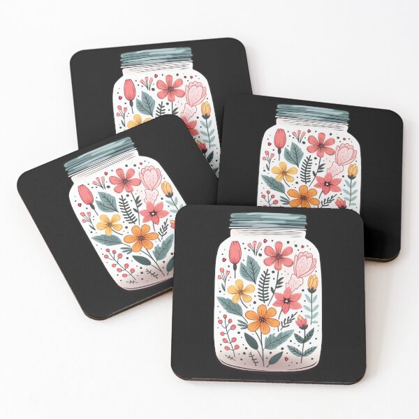 Item preview, Mason Jar With Flowers. Funny Gifts For Flower Lovers 2/6 designed and sold by MatSatArt.