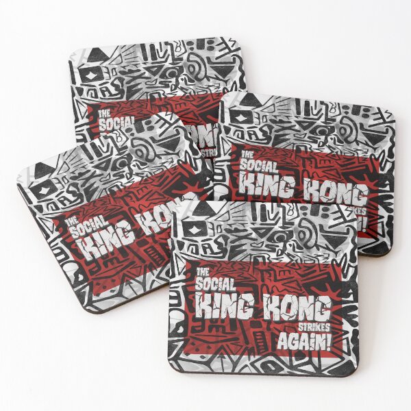 Item preview, The Social King Kong strikes again! designed and sold by SlimSumoStudio.