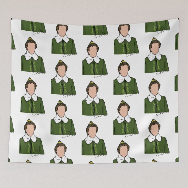 Item preview, Featureless portrait of Buddy the elf designed and sold by Life's eye Art and photography.