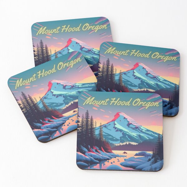 Item preview, Mount Hood Oregon Mountain And Trees designed and sold by OregonsOwn.