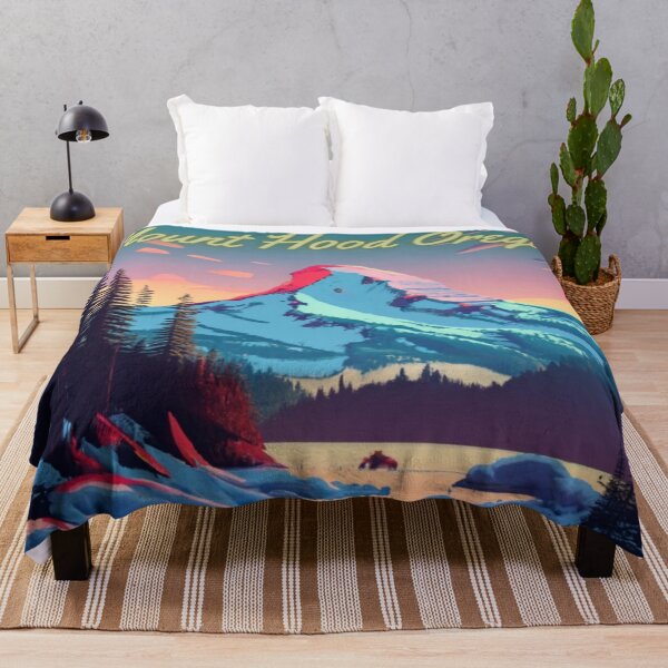 Item preview, Mount Hood Oregon Mountain And Trees designed and sold by OregonsOwn.