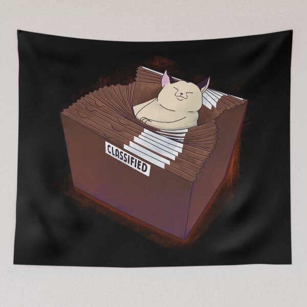 Item preview, Classified file cat designed and sold by Magcelium.