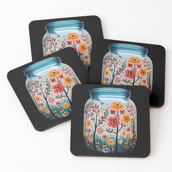 Item preview, Mason Jar With Flowers. Funny Gifts For Flower Lovers 5/6 designed and sold by MatSatArt.