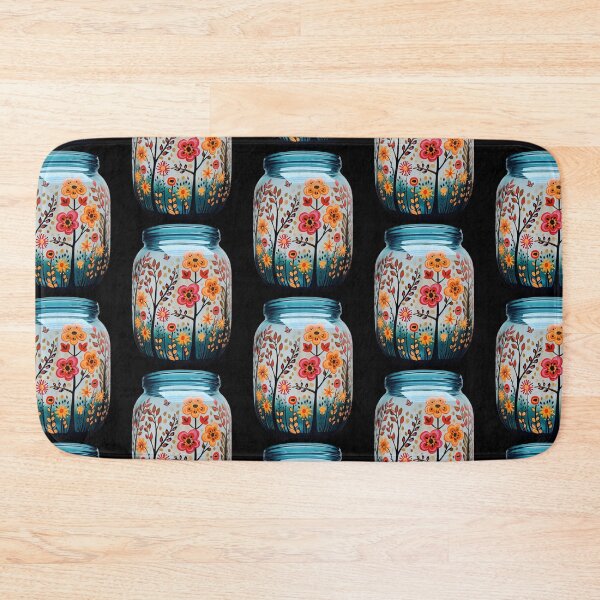 Item preview, Mason Jar With Flowers. Funny Gifts For Flower Lovers 5/6 designed and sold by MatSatArt.