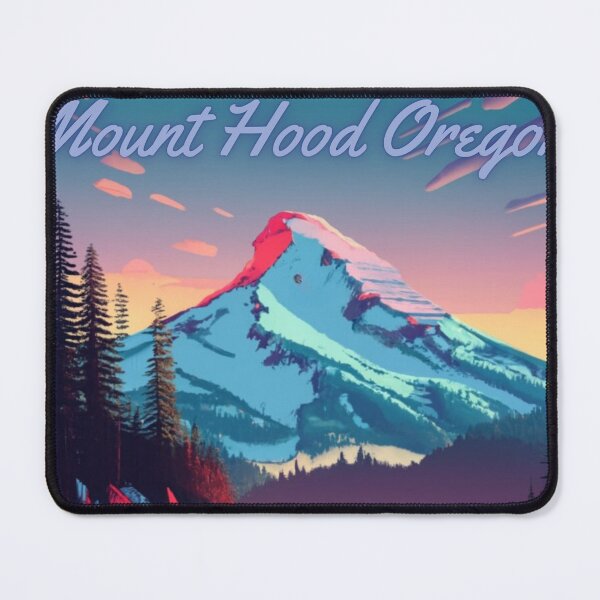 Item preview, Mount Hood Oregon Mountain And Trees designed and sold by OregonsOwn.