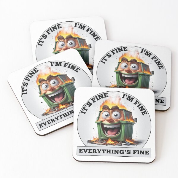 Item preview, Dumpster Fire ~ Everythings Fine designed and sold by Wilcox PhotoArt.