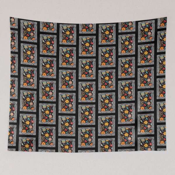 Item preview, Mexican Floral Pattern Colorful Flowers In A Frame 4 designed and sold by elvisg03.