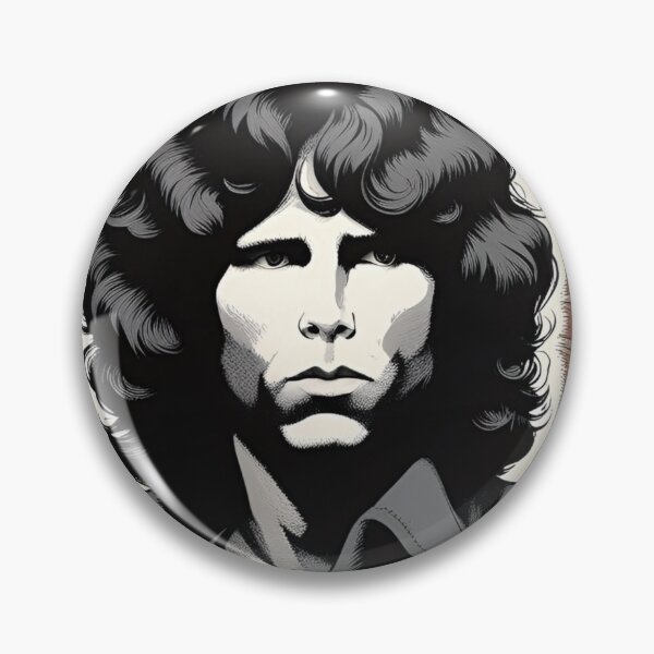Item preview, Jim Morrison Black And White Art | TheAmericanPoet | The Doors Art designed and sold by TheAmericanPoet.